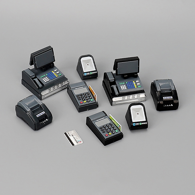 Toy Cash Register - 1 ensemble de caisse enregistreuse de