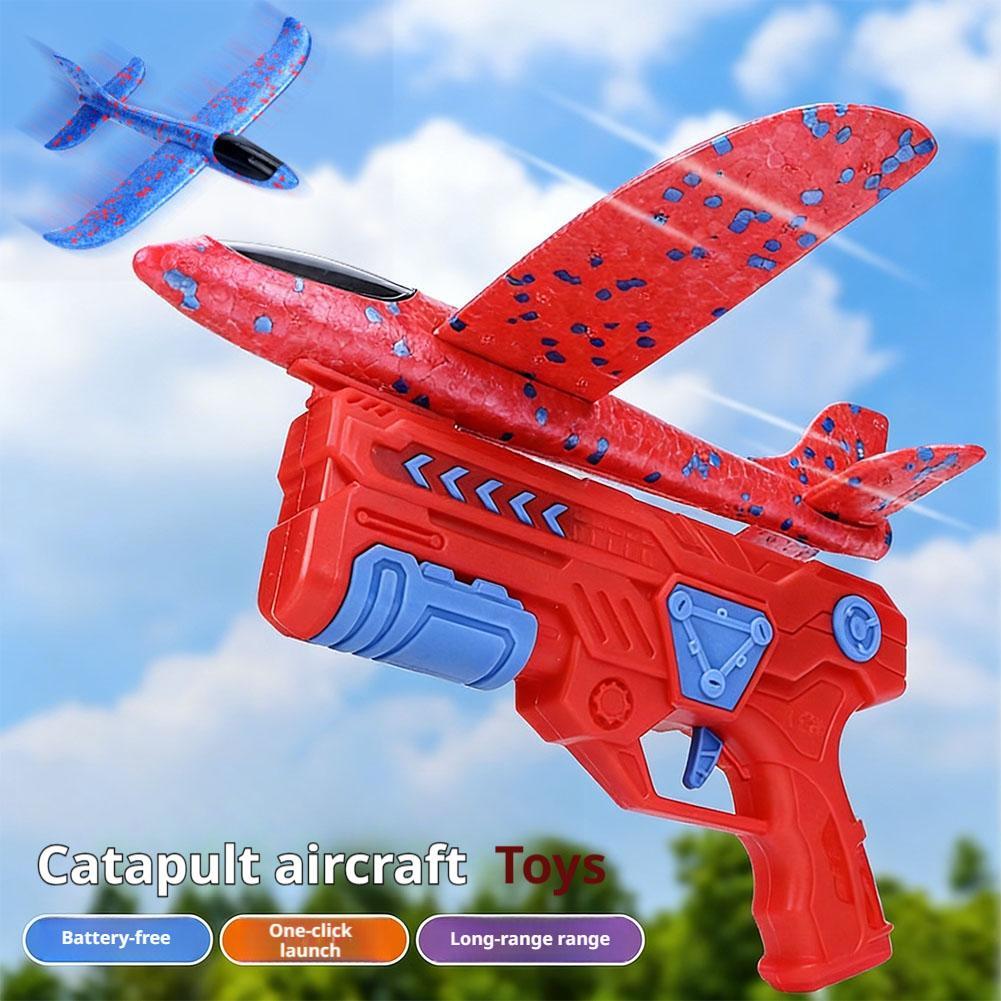 Avion en mousse lumineux, lanc - Catapult Launcher Toy avis et prix