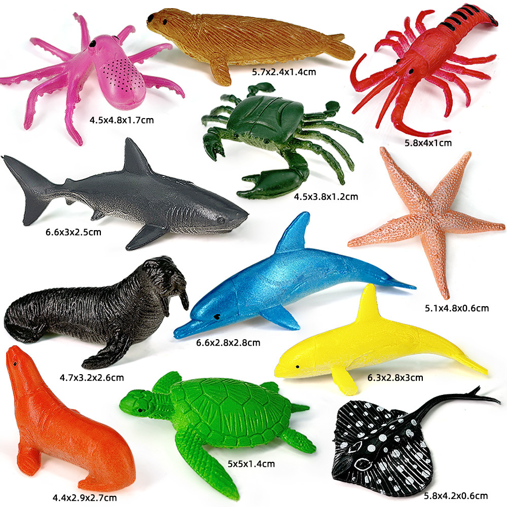 12 pièces océan mer vie ensemb - Kids Toys 3 Year Old avis et prix