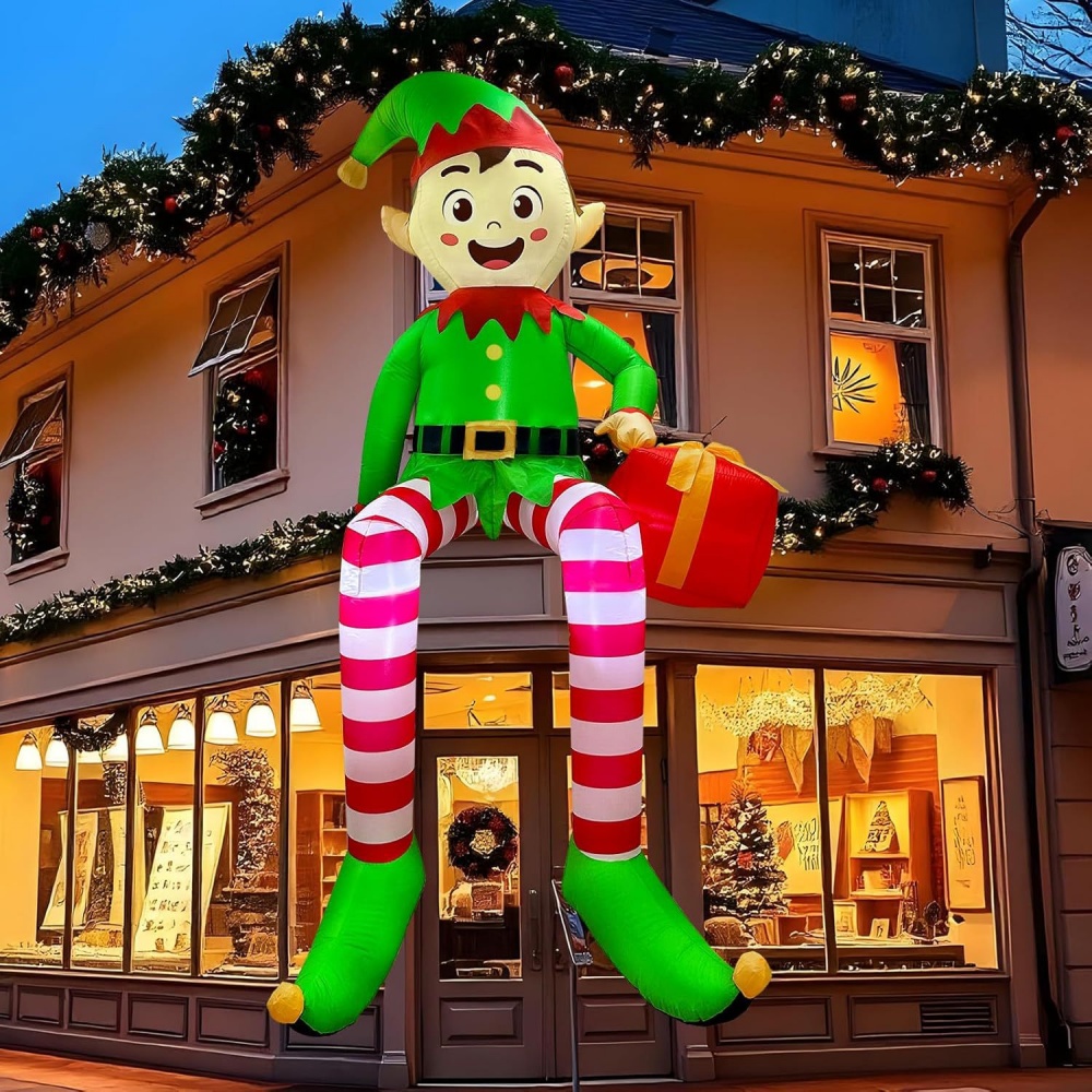 8FT gonflables de noël assis e - Kids Toys Xmas avis et prix