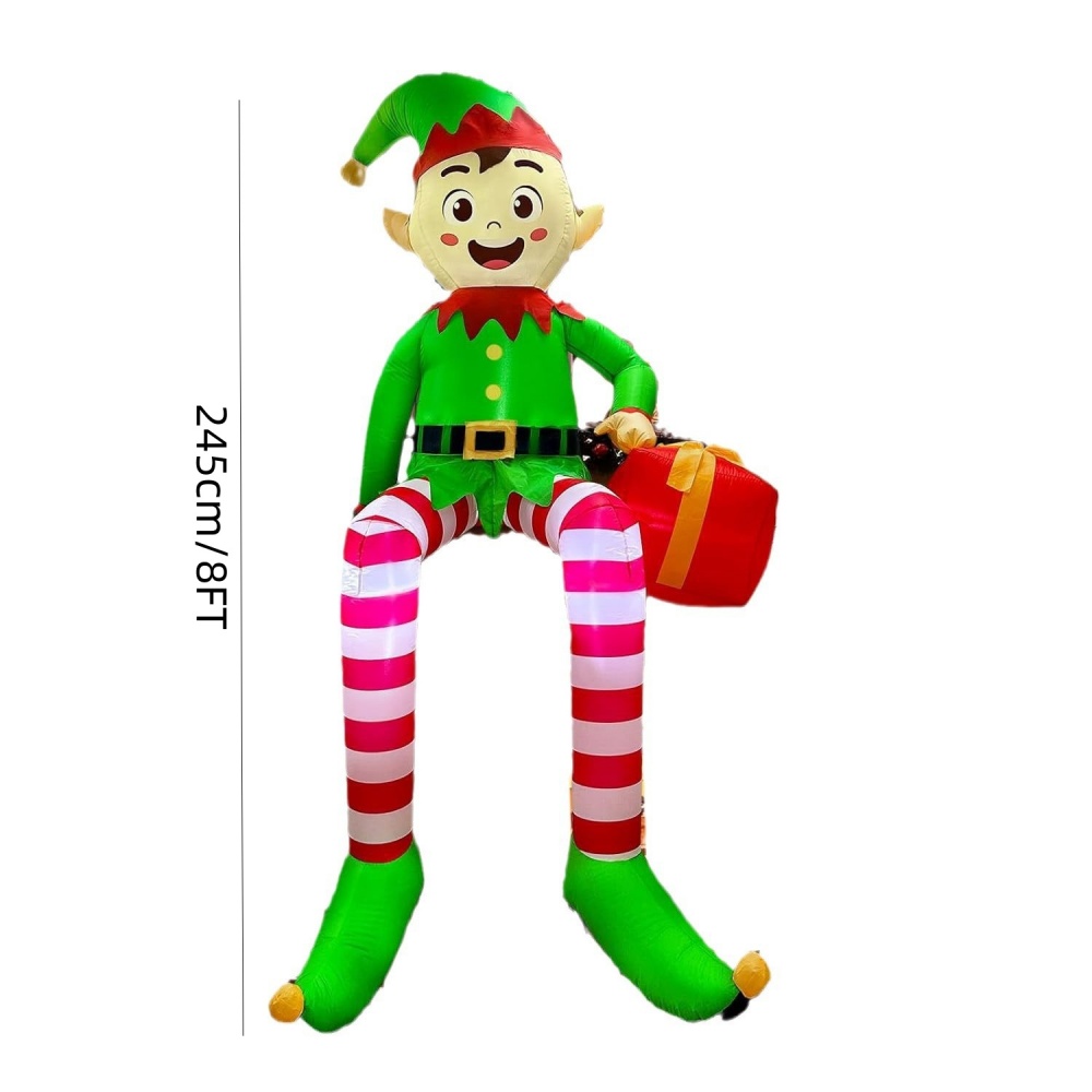 8FT gonflables de noël assis e - Kids Toys Xmas avis et prix