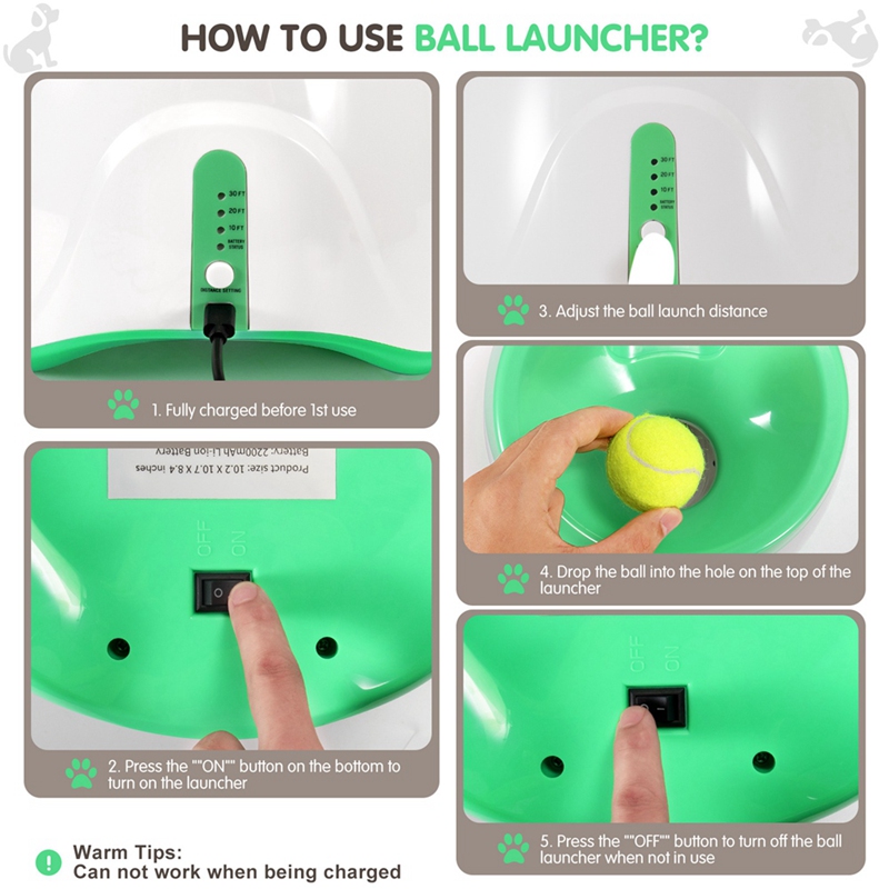 Lanceur de balles de tennis po - Catapult Launcher Toy avis et prix